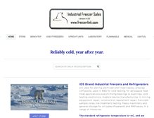 Tablet Screenshot of freezerlink.com
